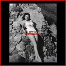 1945 RHONDA FLEMING SPELLBOUND GORGEOUS PIN-UP SWIMSUIT 8X10 PHOTO picture