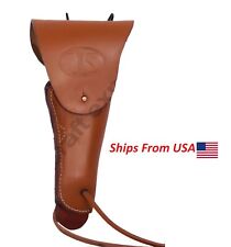 LEATHER US ARMY M1916 COLT .45 PISTOL HOLSTER M1911-TAN COLOR picture