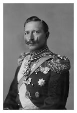 KAISER WILHELM II LAST EMPEROR OF GERMANY PRUSSIA WORLD WAR 1 WWI 4X6 PHOTO picture