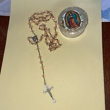 STUNNING Pale Pink Swarovski Rosary picture