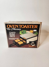 Vintage Munsey Model Deluxe Oven Toaster Works In Box retro appliances picture