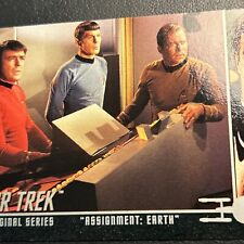 Jb3d Star Trek 1998 Skybox Original #168 Assignment Earth, Spock Kirk, Scotty picture
