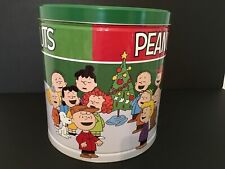 Collectible Peanuts Popcorn Tin (empty) Picturing Charlie Brown And Gang 2016 picture
