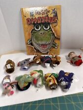 Ten Little Dinosaurs Finger Puppets Fingerplay with Larger Hardcover Book picture