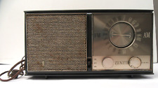 Vtg Zenith Model M723 AM-FM Radio  1950's Works We Combine Shipping picture