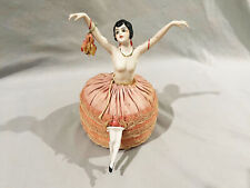 Antique HALF DOLL - PINCUSHION DOLL - TIP OF FINGER MISSING picture