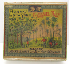 Adams New York Caramel Tolu Chewing Gum Box picture