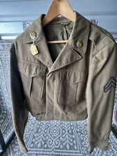 Vintage WW11 wool US Army Field Jacket  1944 picture