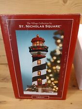 Illuminated Spiral Lighthouse The Village Collection by St. Nicholas Square New picture