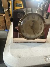 Pink Glass Electric Clock  1930’s GE/telechron picture