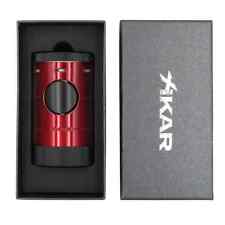 Xikar Cigar Lighter Volta Quad-Jet Flame Torch Red XI-569RD picture