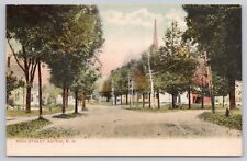 Antrim New Hampshire, Main Street View, Vintage Postcard picture