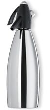 iSi North America Stainless Steel Soda Siphon 1 Quart Stainless. Shipping Free. picture