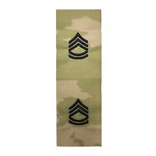 US Army OCP Sew-on Rank for Cap “only”- E7 Sergeant First Class (pair) picture
