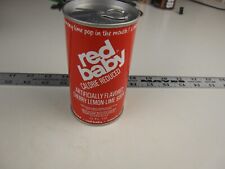 Vintage RED BABY Calorie Reduced Unopened Pull Tab Empty Test Blank   BIS picture