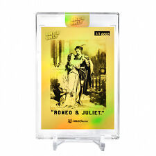 ROMEO & JULIET William Shakespeare Holo Gold Card 2023 GleeBeeCo #RA32-G 1/1 picture