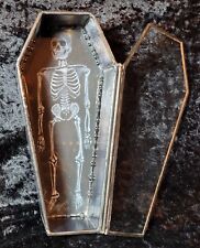 Unique coffin with skeleton trinket box one of a kind picture