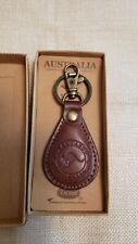 AUSTRAILIA Leather key ring Ascool Kangaroo brand NEW  picture