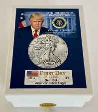 Donald Trump 2017 ..Inauguration. American Silver Eagle .999 Silver Coin w/ COA* picture
