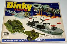 Rare Vintage American Dinky Toys Die Cast WWII Planes, Spaceships, Cars Booklet picture