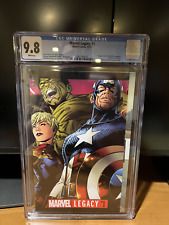 Marvel Legacy #1 CGC 9.8 NM+/M 1st Appearance of the 1,000,000 BC Avengers, LOOK picture