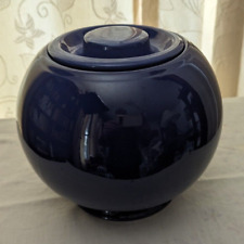 Fiesta HLC Kitchen Kraft Large Cobalt Ball Jar & Lid Fiestaware picture