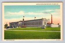 Atlanta GA-Georgia, United States Penitentiary, Antique Vintage Postcard picture