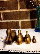 Four Vintage Solid Brass picture