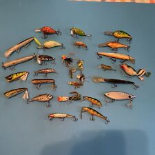 Vtg Junk Drawer Lot Fishing Lures 25+ New And Used picture