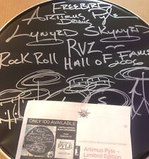 ARTIMUS PYLE SIGNED DRUMHEAD LYNYRD SKYNYRD Only 100 Made By Artimus picture