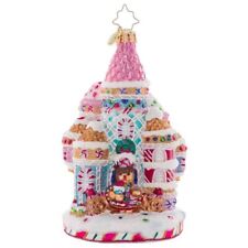 Christopher Radko Candy Cane Castle Ornament *BRAND NEW* 1021561 picture