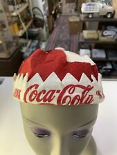 Antique Rare 1930’s Coca Cola Felt Bennie Hat NOS original. In Petretti’s Guide picture