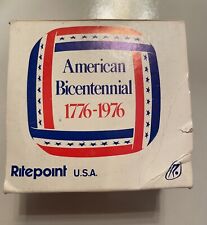 American Bicentennial Ritepoint USA Coasters I Box of 6 Vintage 1776-1976 NOS picture