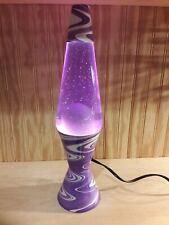Original Vintage Lava Lite Purple Psychedelic Swirl Tie Dye Motion Lamp Retro picture