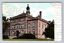 Brockton MA- Massachusetts, Court House, Antique, Vintage c1907 Postcard picture