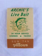 Vintage 1950s  Sun Tan Pillows Advertising picture