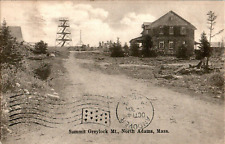 Summit, Fire Tower, Greylock Mountain, North Adams, Massachusetts MA RPPC 1906 picture