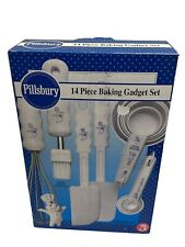 Pillsbury Doughboy Poppin'Fresh 14 Piece Baking Gadget Set/Utensil  picture