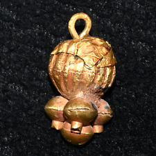 Genuine Ancient Roman Gold Pendant with Grape Cluster Design Ca. 1st Century AD picture