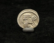 Wonderful Authentic Beautiful Ancient Parthian Solid Silver Coin picture