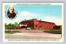 Wausaukee WI-Wisconsin, Albertian Brothers Of Third Order, Vintage Postcard picture