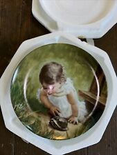 1986 Backyard Discovery Pemberton & Oakes Collector Plate w/COA by Donald Zolan picture