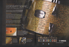 2014 2pg Print Ad of Yamaha Absolute Hybrid Series Drum Kit picture