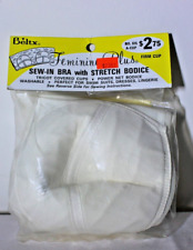 NIP Vintage Beltx Feminine Plus A-cup Sew-in BRA With Strech Bodice picture