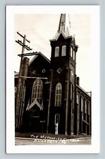 RPPC Elizabeth PA-Pennsylvania, Methodist Church Real Photo Vintage Postcard picture