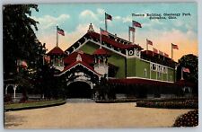 Columbus, Ohio - Beautiful Theatre Bldg. - Olentangy Park - Vintage Postcard picture