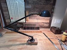 Vintage Ajusco Industrial Machine Bench Task Work Lamp Light picture