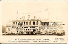 S.S. Grand View Point Hotel on Lincoln Highway West of Bedford PA RP Postcard picture