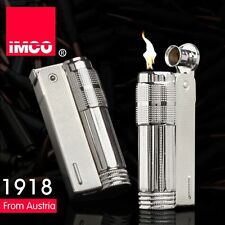 Vintage IMCO 6700 Stainless Steel Old Style Gasoline Cigarette Oil Lighter 2018 picture