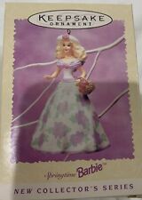 Hallmark Keepsake Ornament 1995 Springtime Barbie Easter Collection~New in Box picture
